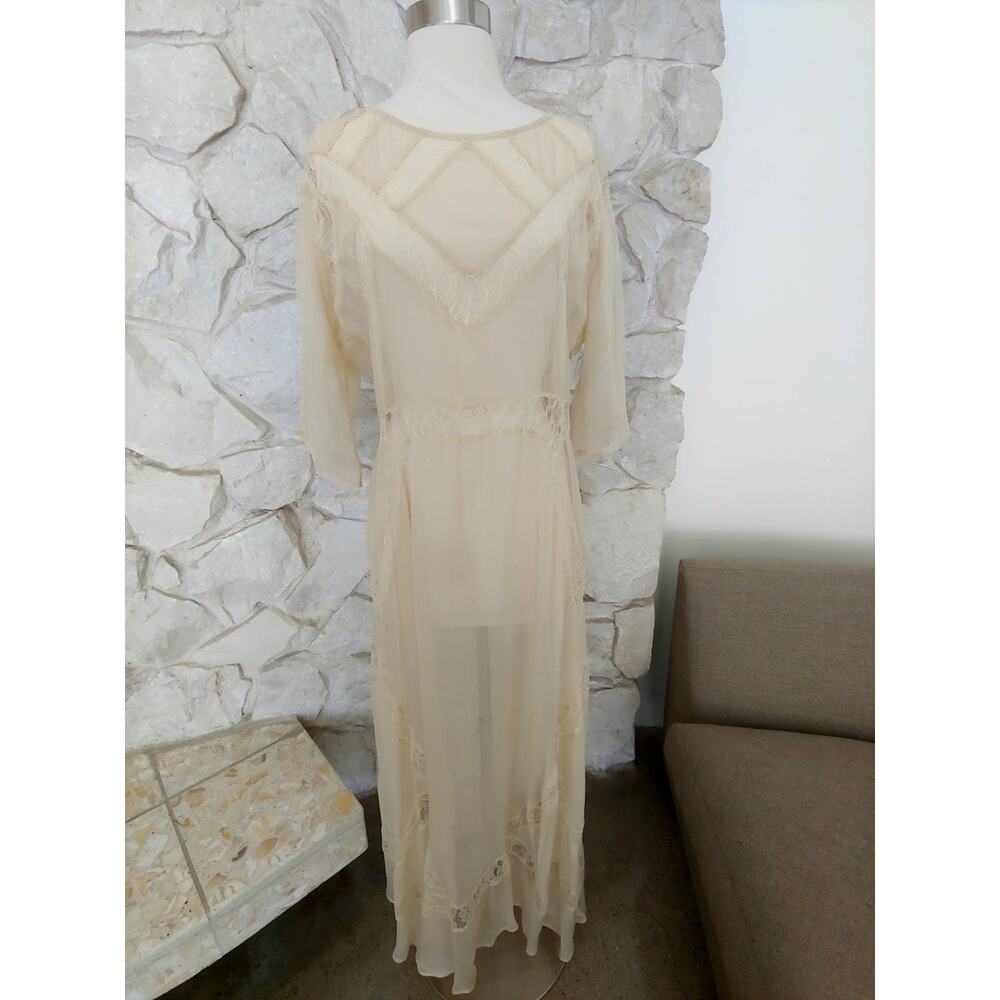 Shakuhachi Georgette Silk Maxi Dress | Medium
